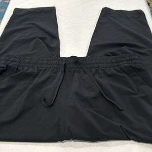 T By Talbots Athletic Leisure Pants Size XL Black Elastic Waistband